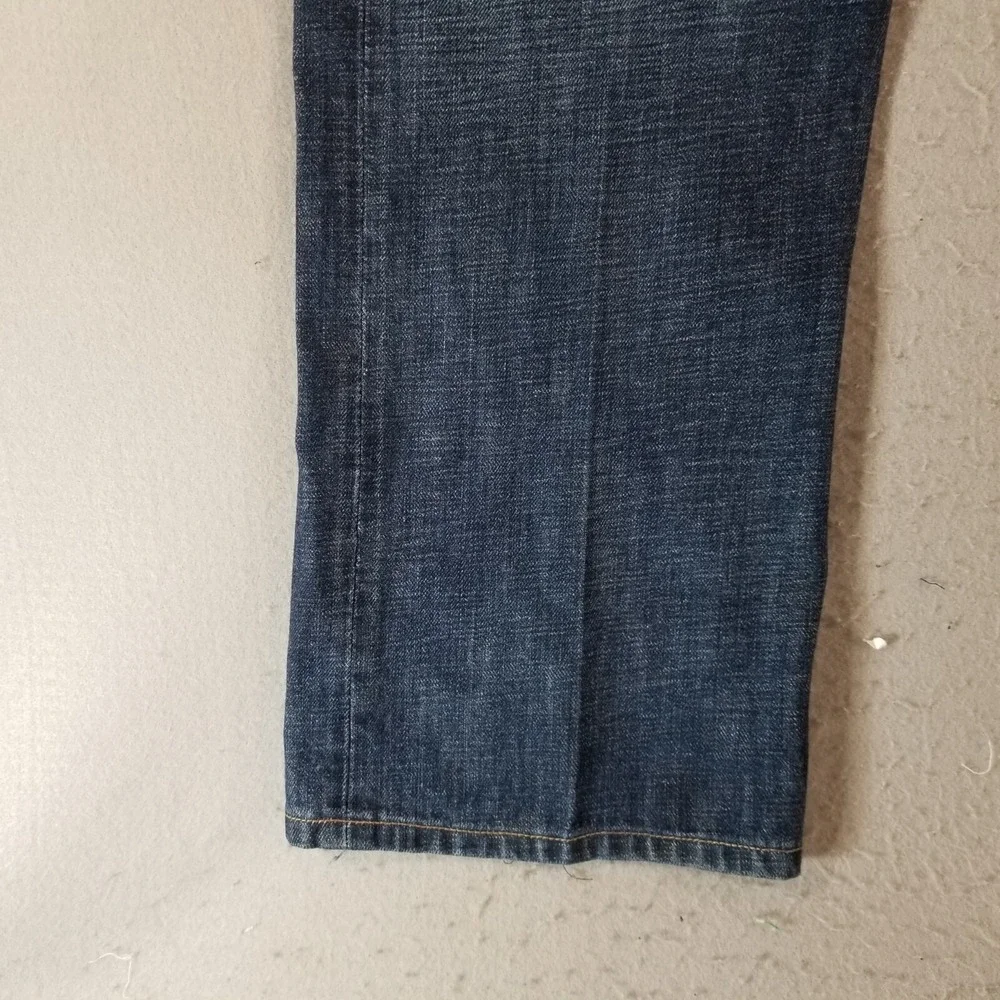 Levi's 501 jeans men's 40 x 30 regular fit straight blue button fly denim pants